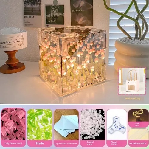 Miniatura 3 de LAMPARA DE TULIPANES INFINITOS PARA ARMA